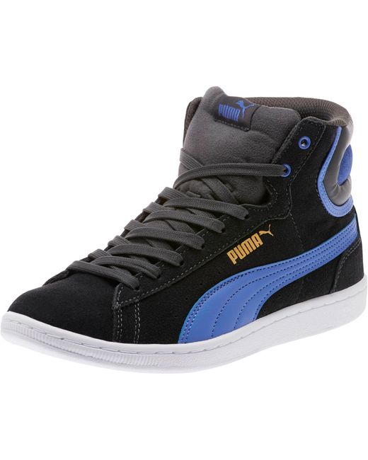 puma vikky platform light blue