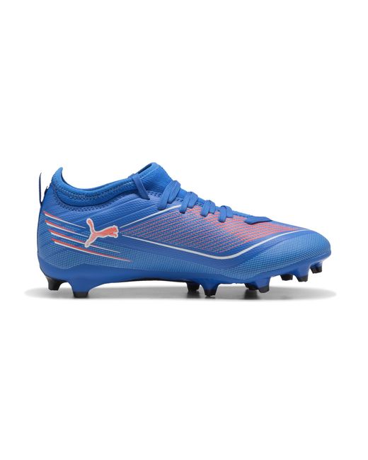 PUMA Blue Ultra 6 Match Fg/Ag Fußballschuhe Teenager, Schuhe, Ultra/Weiß/Glowing Rot