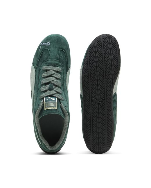 PUMA Green Speedcat The Neverworn V Sneakers Schuhe, Dark Myrtle/ Moon