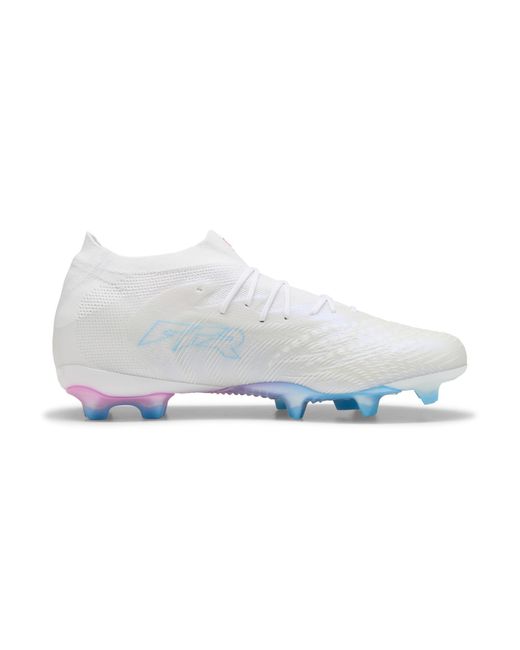 PUMA White Future 9 Ultimate Fg Football Boots