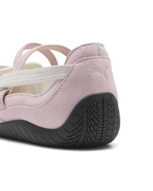 PUMA Speedcat Ballet Suede Schoenen Voor Roze/Wit in het White