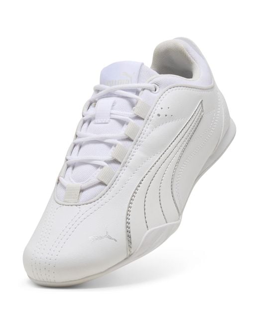 PUMA White Catch Soleil Sneakers