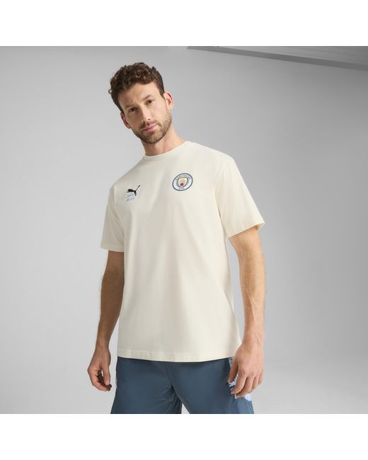 PUMA Kid Super X Manchester City Graphic T-Shirt Herren in White für Herren