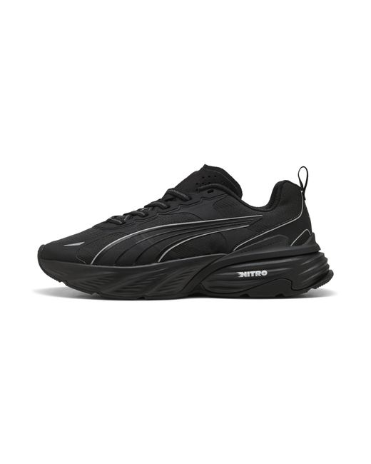 PUMA Black Fade Nitro V2 Running Sneakers, Schuhe