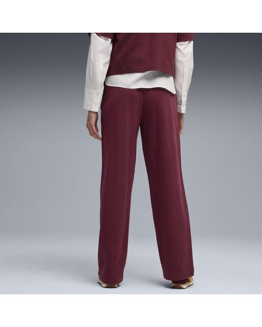PUMA Class Rechte Broek Met Hoge Taille Voor Maat in het Red