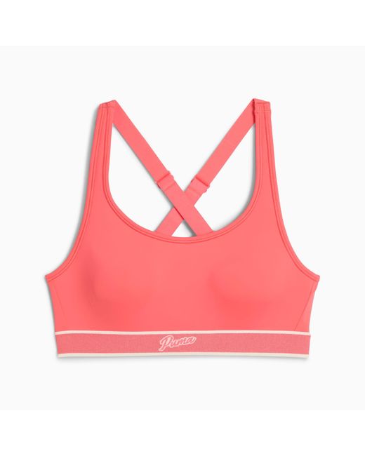 PUMA Korte Top in het Pink