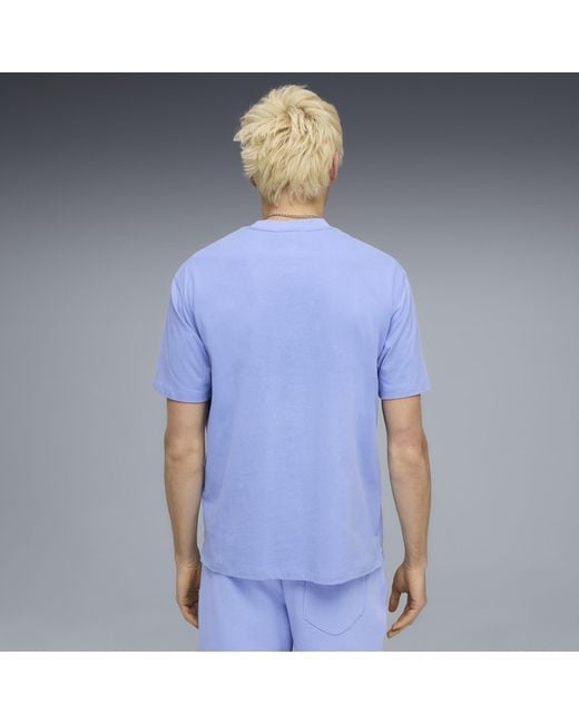 PUMA Blue Select Essentials Pocket T-Shirt for men