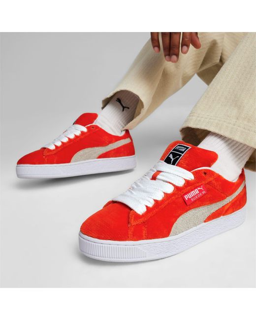 Sneakers Suede XL Plush di PUMA in Red