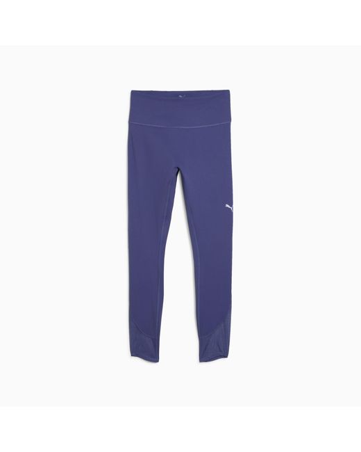 PUMA Cloudspun 7/8-legging Van Zachte Mesh Met Hoge Taille in het Blue