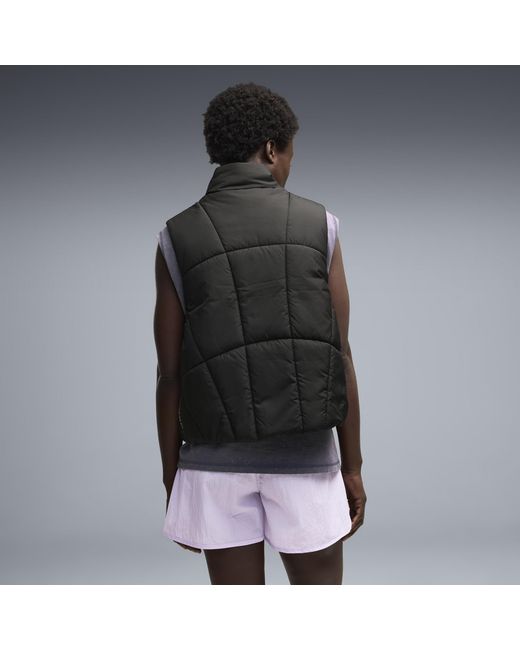 PUMA Black Tech Sense Puffer Vest