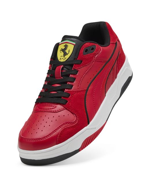 Sneakers Scuderia Ferrari Rbd Break Low Scarpe, Rosso di PUMA in Red