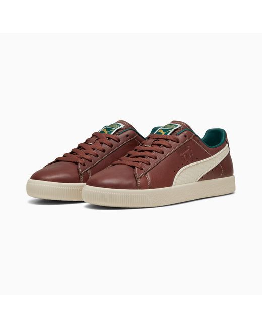 PUMA Palais Artisan Clyde Sneakers Voor in het Brown
