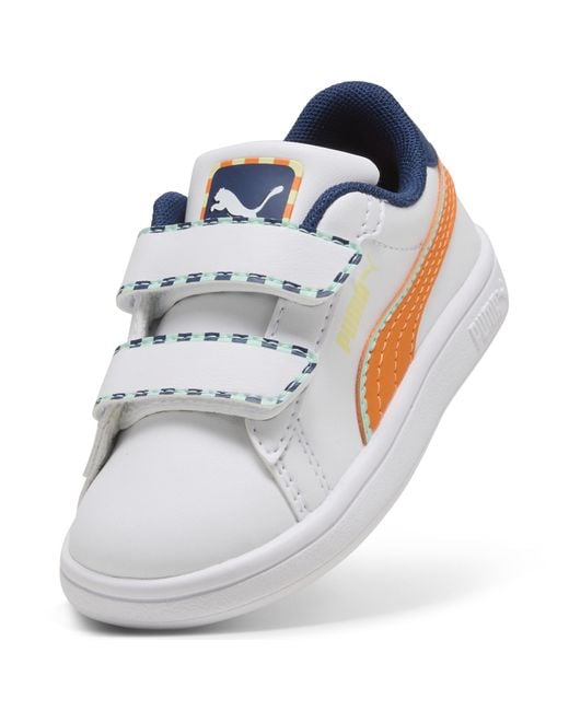 PUMA Blue Smash 3.0 Playdate Sneakers Baby, Schuhe, Glo