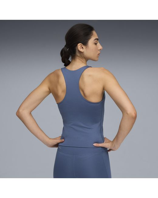 PUMA Blue Tad Essentials 2-In-1-Tanktop Damen, Kleidung, Dark