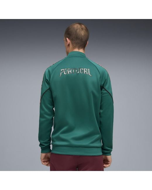 PUMA Green Portugal King Anthem Jacket for men