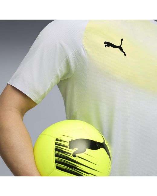 PUMA Gray Individual Lightspeed Ultimate Football Jersey for men