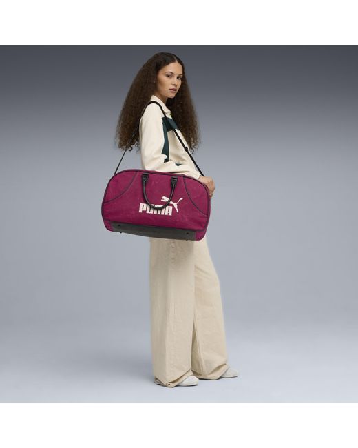 Bolsa De Mano Archive Canvas 30 L, Accesoiros, Ruby Shimmer PUMA de color Purple