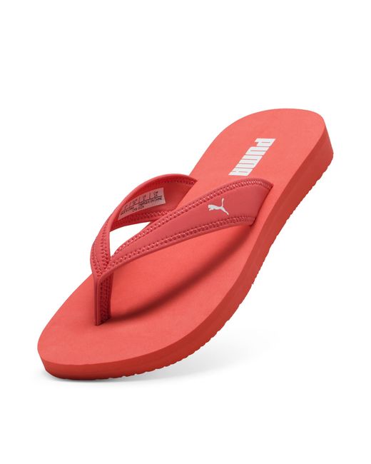 PUMA Red Sandy Flip-Flops Damen