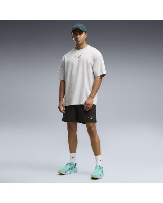 PUMA Gray X Hyrox Lifestyle Oversize T-Shirt for men