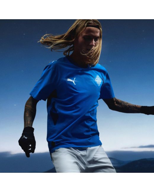 PUMA Blue Iceland National Team 2026 Home Replica Jersey for men
