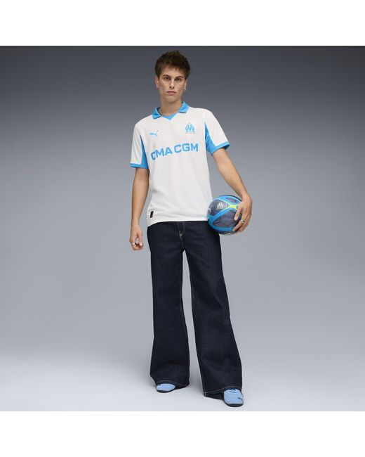 PUMA Blue Olympique De Marseille 25/26 Home Jersey for men