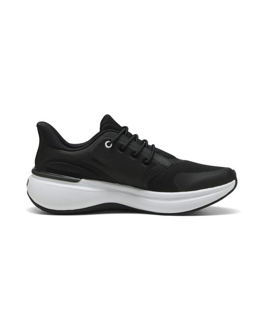 PUMA Black Softride Exo Shift Sneakers for men