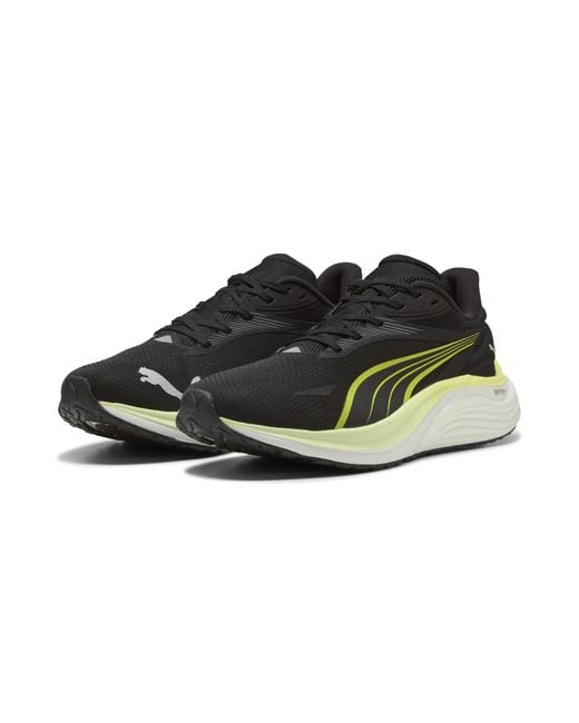 PUMA Electrify Nitroâ 4 Hardloopschoenen Voor Groen/Zwart, Maat in het Black voor heren
