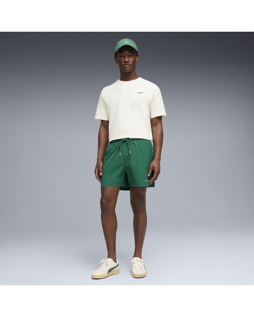 PUMA Green 30904 Woven Golf Shorts for men