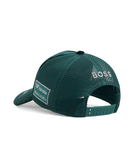 PUMA Green X Aston Martin Aramco F1 Team Replica Uk Baseball Cap