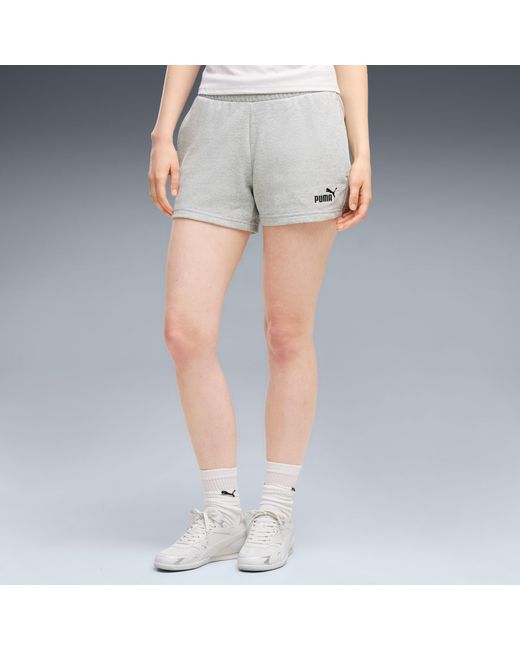 PUMA Ess Small No. 1 Logo Short in het White