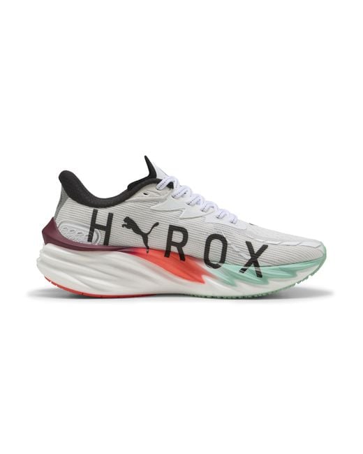 Zapatillas De Running X Hyrox Velocity Nitro 4 Para Mujer, Sport, Blanco/Mint Melt/Glowing Rojo PUMA de color Multicolor