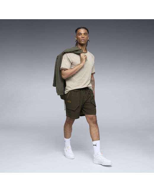 PUMA Green X Bodega Shorts for men