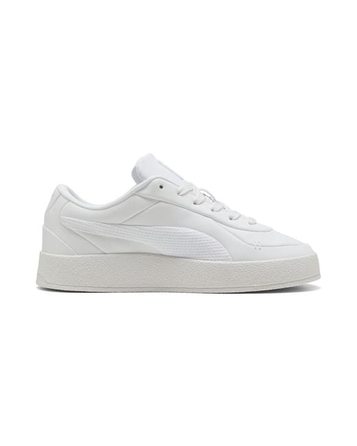 PUMA White Ca Luxe The Romantic Club Sneakers Damen Schuhe