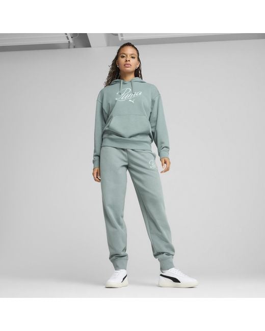 PUMA Green Essentials Script Comfort Hoodie