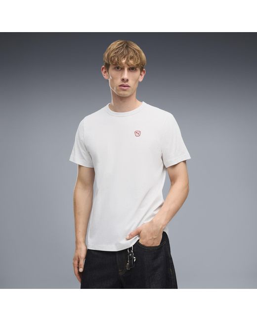 T-shirt Essentials Elevated PUMA pour homme en coloris White