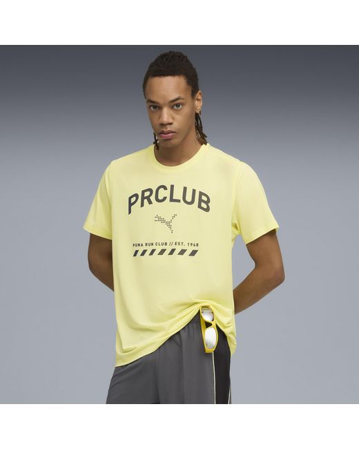 PUMA Run Club Graphic Mesh T-Shirt Herren, Kleidung, Moon in Metallic für Herren