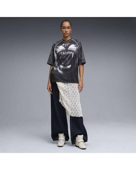 PUMA Metallic Speedcat Wedge Sneakers