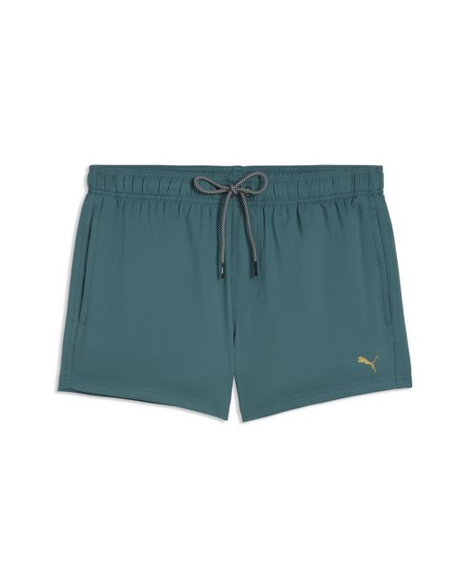 PUMA Green Short Length Swimming Shorts for men