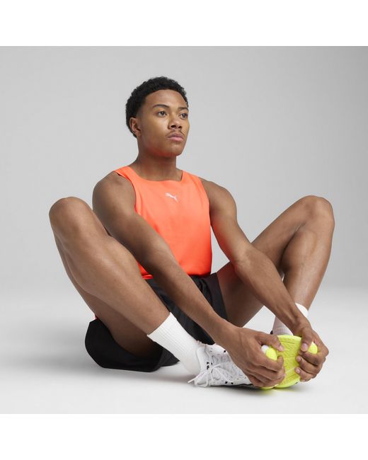 PUMA Cloudspun Lauf-Tanktop Herren, Glowing in Orange für Herren
