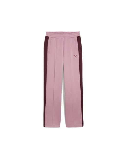Pantalones De Chándal Rectos T7 Always On Para Mujer, Poised Rosa PUMA de color Pink