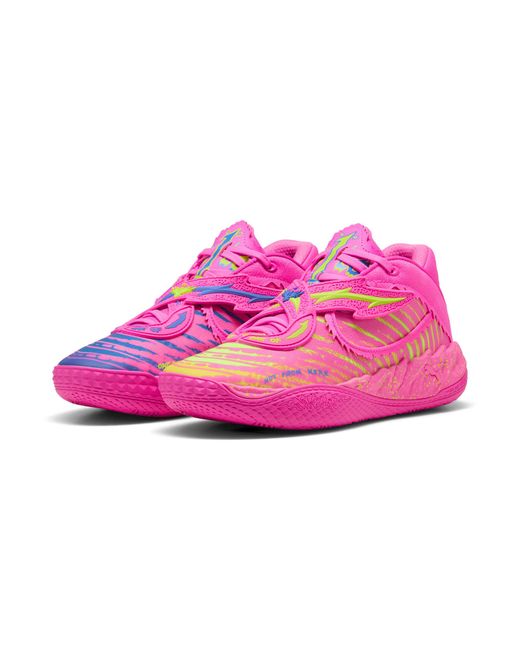 PUMA Pink Mb.05 Showtime Basketball Shoes