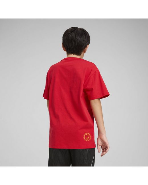 Camiseta Holgada Estampada X Harry Potter Para Hombre PUMA de hombre de color Red