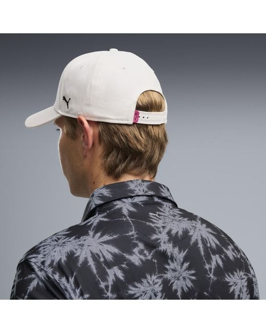 PUMA White X Palm Tree Crew Wavestate Cap for men