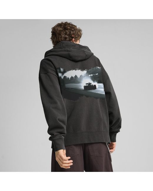 Sudadera Estampada F1 Con Capucha Y Cremallera Completa Para Hombre PUMA de hombre de color Black