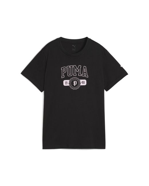 PUMA Black Throwback T-Shirt