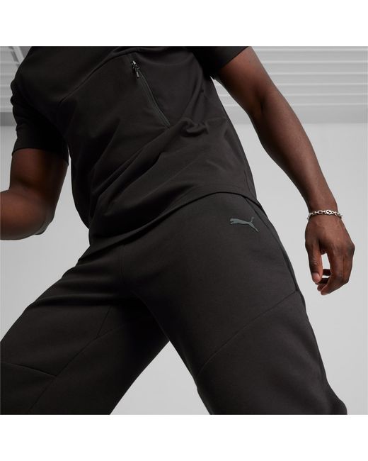 PUMA Black Tech Track Pants for men