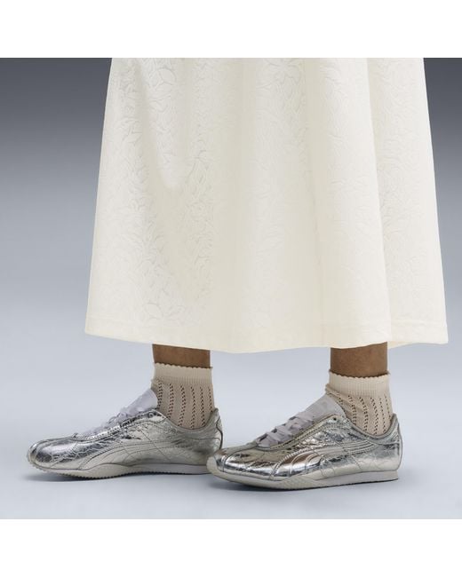PUMA White H-Street Lustre Sneakers