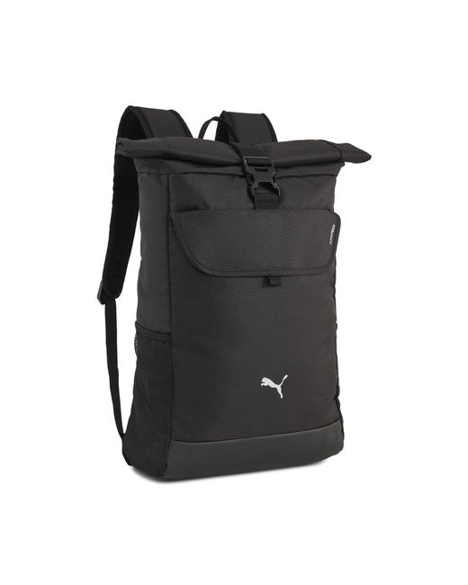 Sac À Dos Avec Rabat Supérieur Roulé Tech (26 L) PUMA en coloris Black