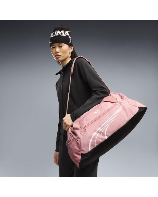 PUMA Pink Fundamental 34L Small Sports Bag