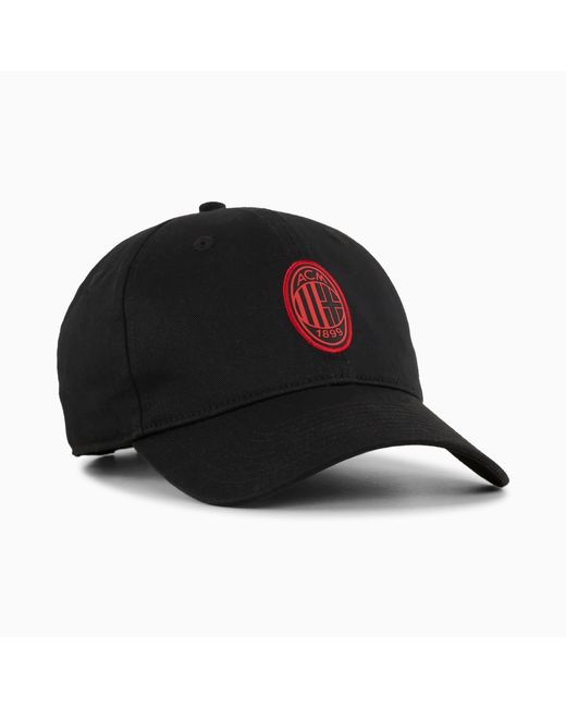 PUMA Black Ac Milan Ftblarchive Cap, /For All Time for men
